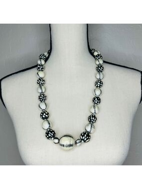 Vintage African Ghana Tribal Beaded Necklace